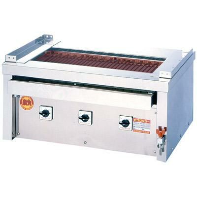 【業務用/新品】 ヒゴグリラー 万能 卓上式グリラー 三相200V　3P-212C 幅810×奥行550×高さ380mm 【送料無料】