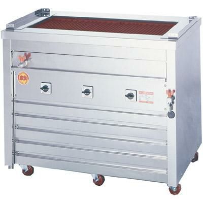 業務用/新品】 ヒゴグリラー 万能 床置式グリラー 三相200V 3P-210 幅 