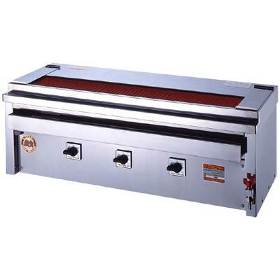 業務用/新品】 ヒゴグリラー 焼鳥大串 卓上式 グリラー 3P-212XWC 幅