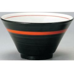 切立深口6.3丼黒巻赤帯