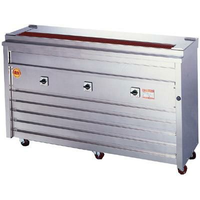ヒゴグリラー 焼鳥専用 床置式グリラー 三相200V 3P-212K 幅1360×奥行410×高さ850mm