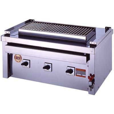 【業務用/新品】 ヒゴグリラー ステーキグリラー 三相200V 3P-215CS 幅890×奥行550×高さ380mm 【送料無料】