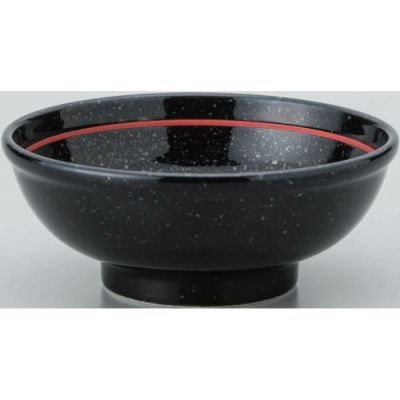 【玄 黒御影赤ライン 玉4.2丼 10個入  】/業務用/新品