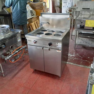 業界最長1年保証】【中古】ゆで麺機(6テボ) フジマック FGNB606006A 幅