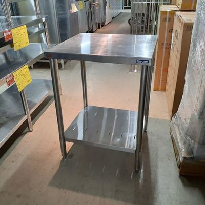 中古】作業台 BGなし マルゼン 幅600×奥行600×高さ800 【送料別途見積