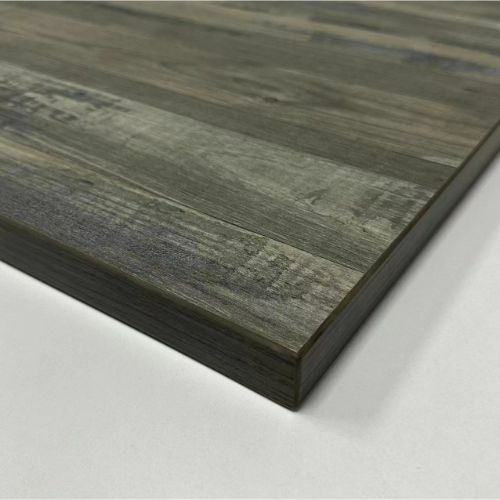 TB メラミン樹脂エッジ天板 古材調 幅550×奥行600(mm)