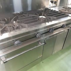 ハーマン　ガスレンジ LPガス　中古　2010年製 中古ガスレンジ・IHレンジの通販ならテンポスドットコム