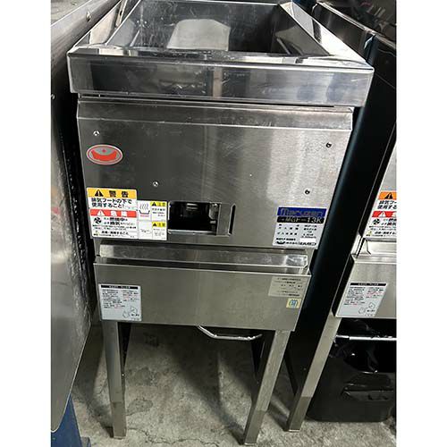 業界最長1年保証】【中古】ガスフライヤー 13L マルゼン MGF-13K 幅330