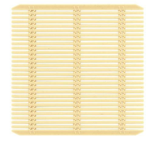 130正角強化PP竹ス クリーム 130mm角