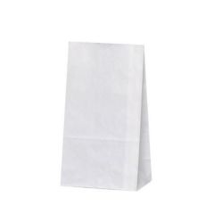 角底袋 ハイバック H4 晒 無地 XZK00421 (100枚入)