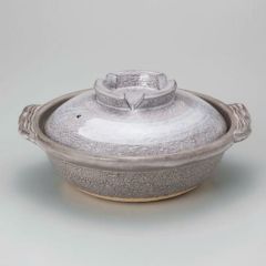 赤楽8号鍋 28.5×26×14cm 400-138/業務用/新品/小物送料対象商品 | 土鍋