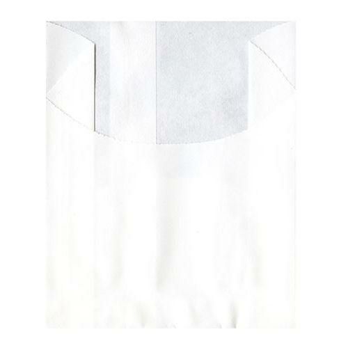 耐油マチ付き 平袋 Uスリーブ 白無地 XZK10005 (200枚入)