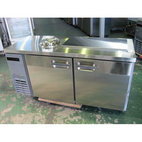 中古】冷蔵サンドイッチコールドテーブル ピラーレス フクシマガリレイ