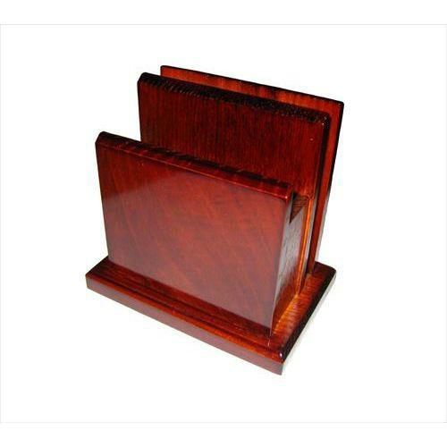 メニュー・ナフキン立 角型 木製