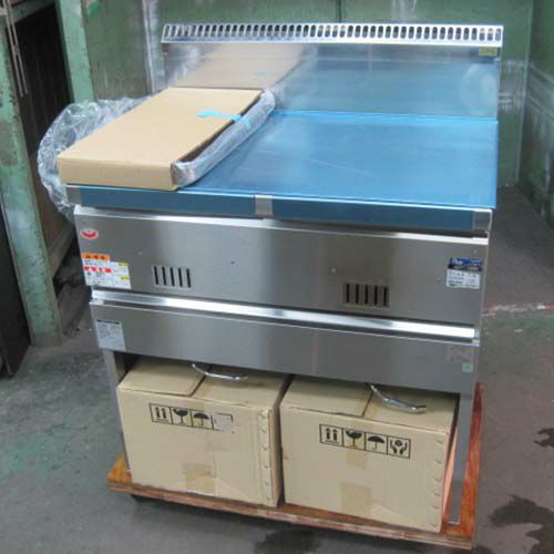 中古】ガスフライヤー マルゼン MGF-18WK 幅830×奥行600×高さ800