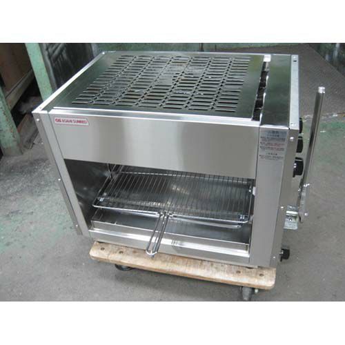 中古】上火式グリラー アサヒサンレッド SG-650H 幅710×奥行430×高さ