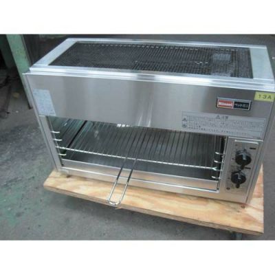 中古】グリラー リンナイ(Rinnai) RGP-62SV 幅630×奥行310×高さ395