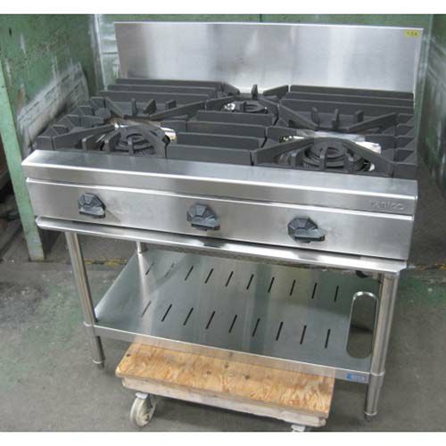 中古】ガステーブル タニコー TSGT-0921 幅900×奥行600×高さ800 【送料