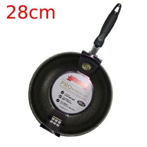 【北陸アルミニウム】プロマーブルコート いため鍋 28cm