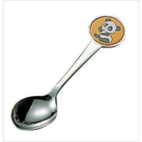 スプーン 【ステンレス お子様用カトラリー パンダT スプーン 黄】 / 全長:130 