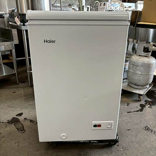 中古】冷凍ストッカー ハイアール JF-NC100A 幅545×奥行490×高さ870