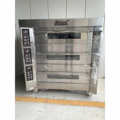 デッキオーブン コトブキベーキングマシン KOCG6043WEU 2020年製 オーブン 業務用 ベーカリーオーブン キャメル 大型 KOC6043WEU