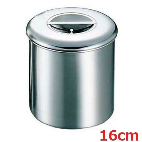 K 18-8 内蓋式 キッチンポット 16cm 手無