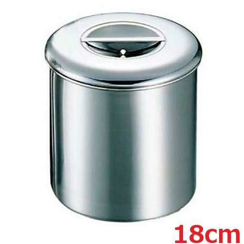 K 18-8 内蓋式 キッチンポット 18cm 手無