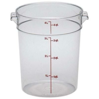 フードコンテナ 丸型 クリアタイプ CAMBRO RFSCW 4　【グループA】