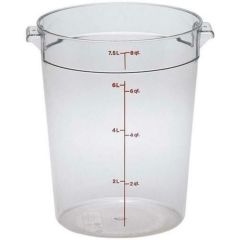 フードコンテナ 丸型 クリアタイプ CAMBRO RFSCW 8　【グループA】