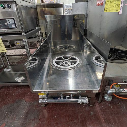 中古】スープレンジ 特注 マルゼン 特注品 幅640×奥行970×高さ340 都市