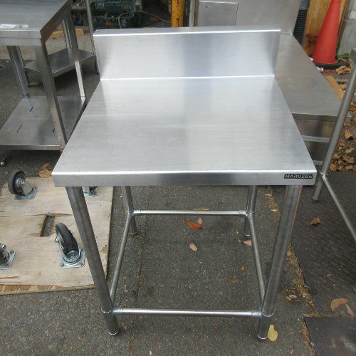マルゼン作業台835X600x840調理台三方枠 ブリームシリーズ｜株式会社 