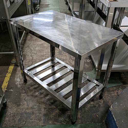 業務用　コンロ台　中古 中古】コンロ台 BGなし 幅750×奥行450×高さ650 【送料別途見積】【業務