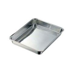 クローバー 18-8 浅型 角バット 15枚取