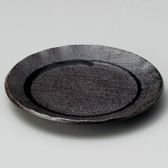 「母」 織部 布目 沢瀉図 隅切 小皿 5客 （A） 母」 織部 布目 沢瀉図 隅切 小皿 5客 （A） 母」 織部 布目 沢瀉図