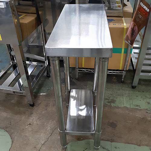 中古】作業台 BGなし 幅250×奥行600×高さ730 【送料別途見積】【業務用