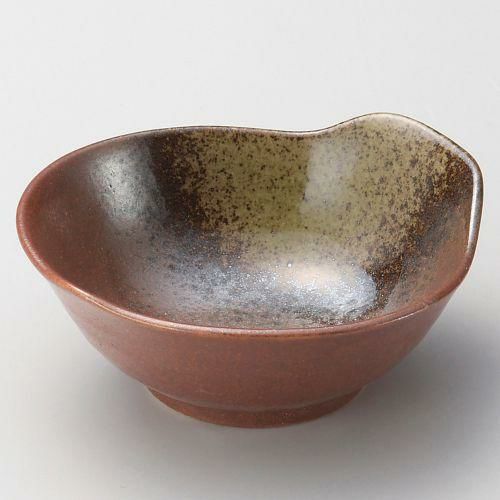 織部備前新とんすい 12.5×12×5cm 123-278 (10個入)