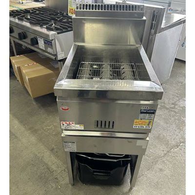 業界最長1年保証】【中古】ガスフライヤー マルゼン MGF-18J 幅430