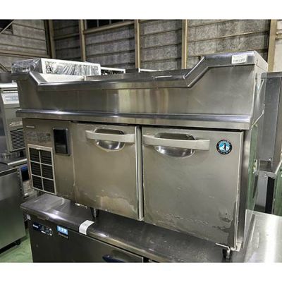 業界最長1年保証】【中古】舟形シンク付きコールドテーブル ホシザキ