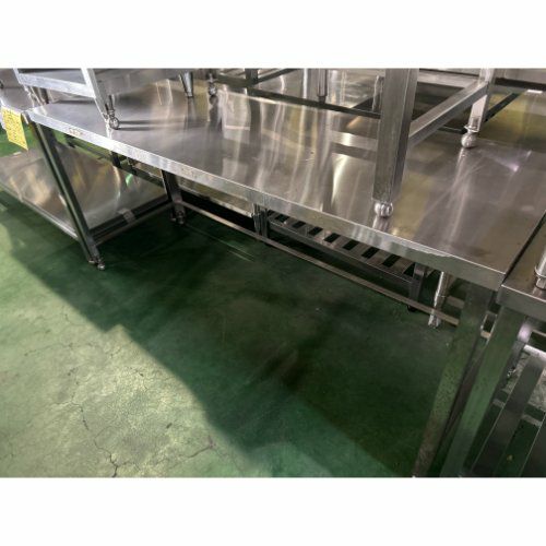 中古】作業台 BGなし 幅1800×奥行600×高さ800 【送料別途見積】【業務