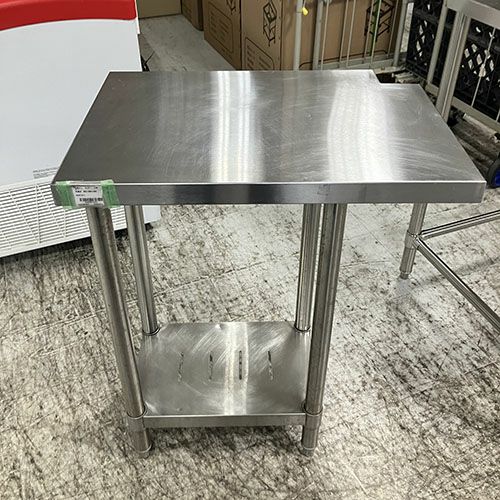 中古】作業台 角欠 BGなし 幅640×奥行450×高さ790 【送料別途見積