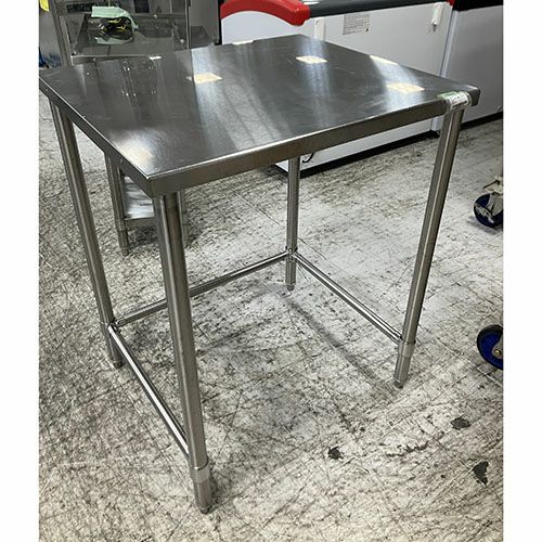 中古】作業台 三方枠 BGなし 幅720×奥行600×高さ900 【送料別途見積