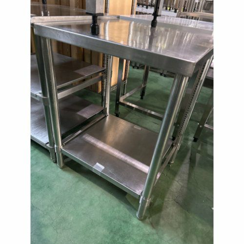 中古】作業台 BGなし 幅600×奥行600×高さ800 【送料別途見積】【業務用