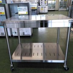 中古】作業台 BGなし タニコー 幅900×奥行600×高さ800 【送料別途見積