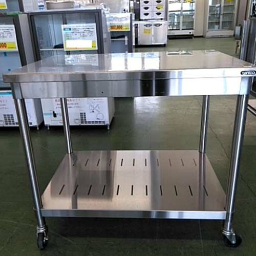 中古】作業台 BGなし タニコー 幅900×奥行600×高さ800 【送料別途見積