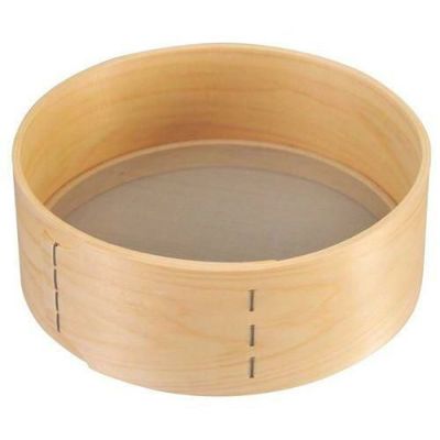 木枠 ステン張 粉フルイ 細目(40メッシュ)9寸