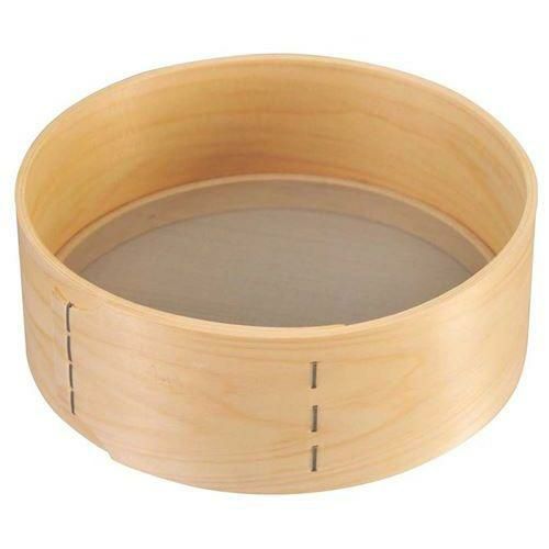 木枠 ステン張 粉フルイ 細目(40メッシュ)9寸