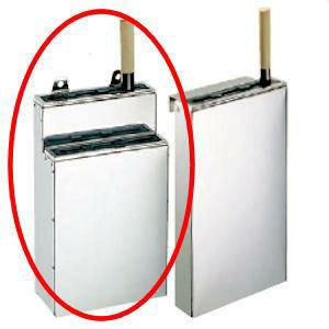 庖丁差し ゴム板付 18-0 釘打式・小 1段