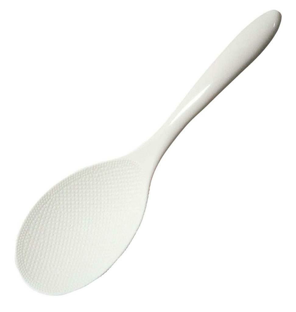 もりっこしゃもじ 19cm ホワイト