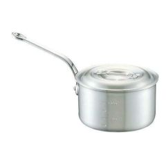 アルミ キング 深型片手鍋 (目盛付) 15cm